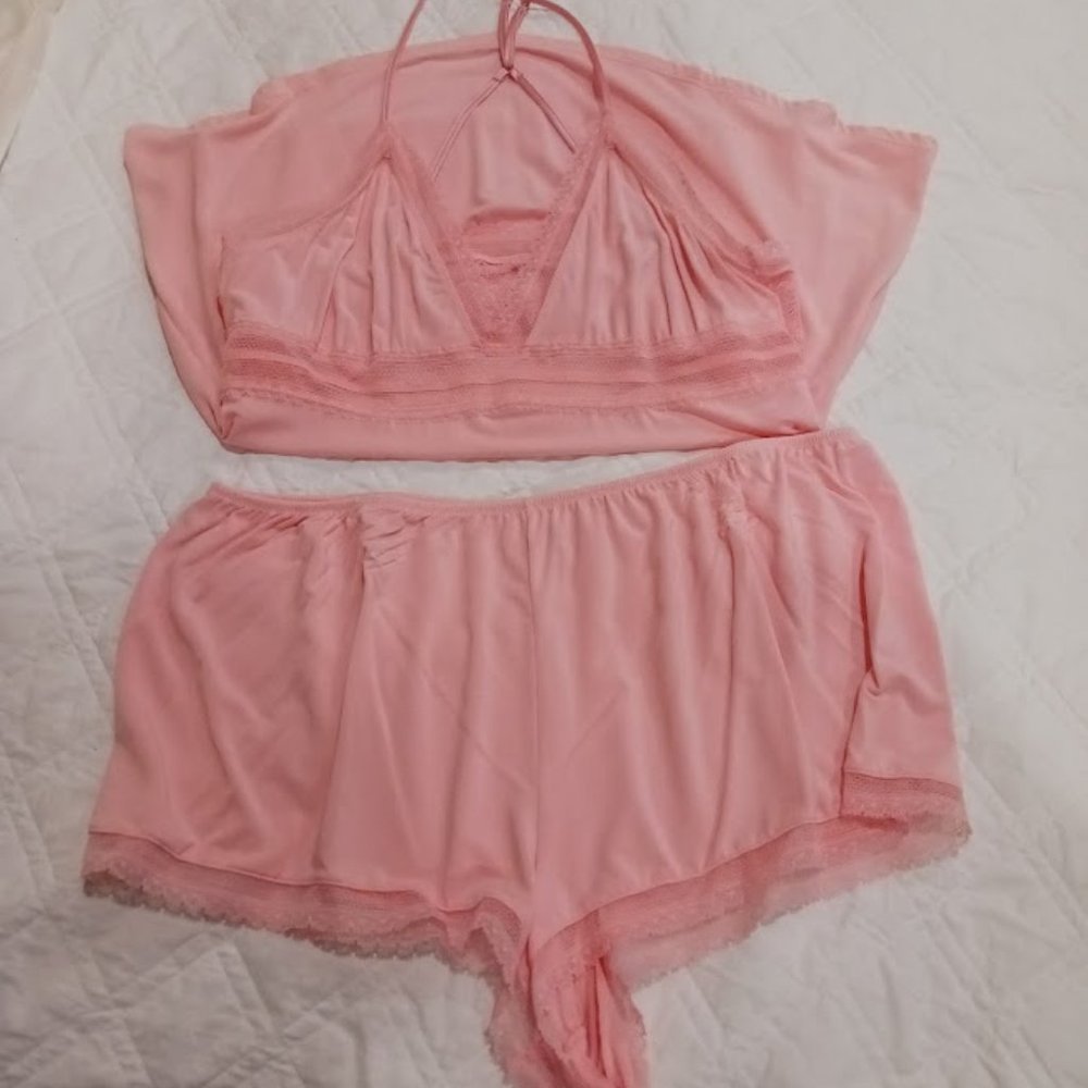 Women's Victoria Secret 2 Piece Pajama Set XL